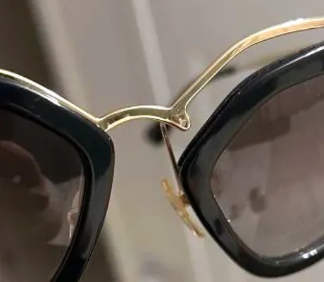 Broken spectacle frames