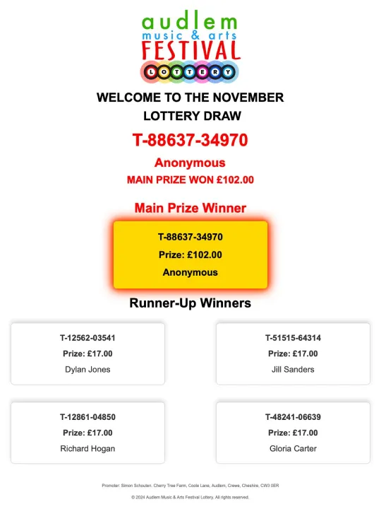 2024 Nov Winners