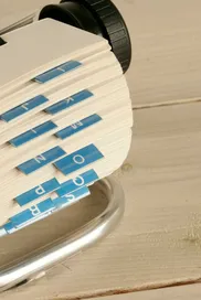 Close up of Paper Cards