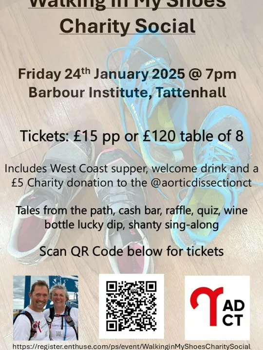 Wims Charity Social Poster