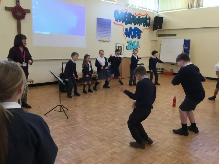 Singfest rehearsal
