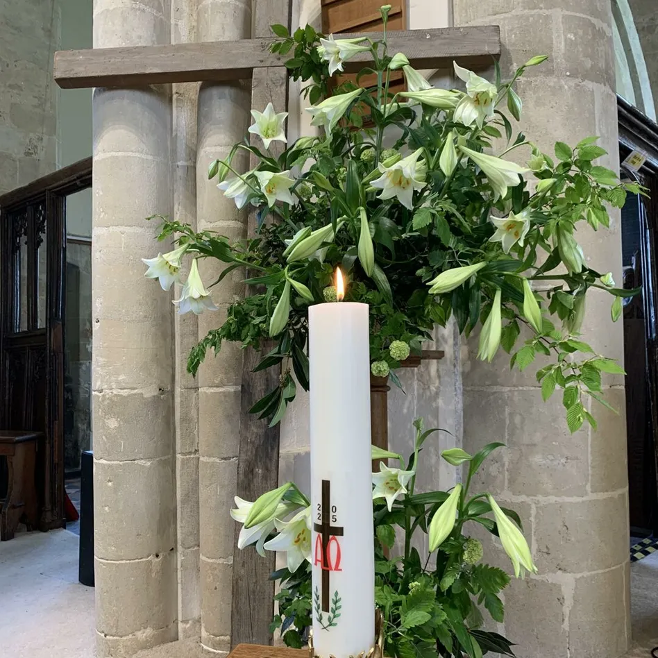 Easter Flowers at St Mary's