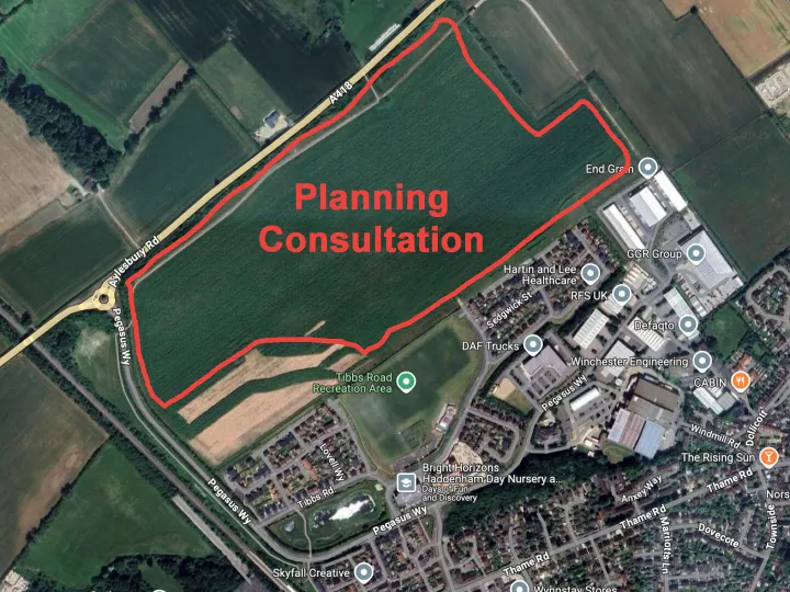 Planning Consultation &ndash; April 2025