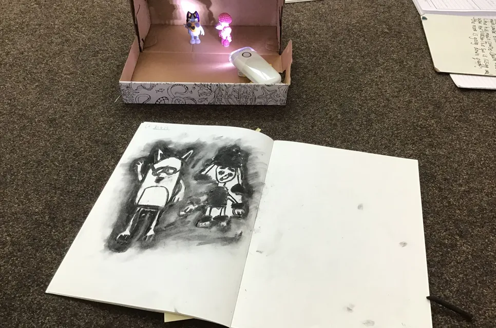 Charcoal art