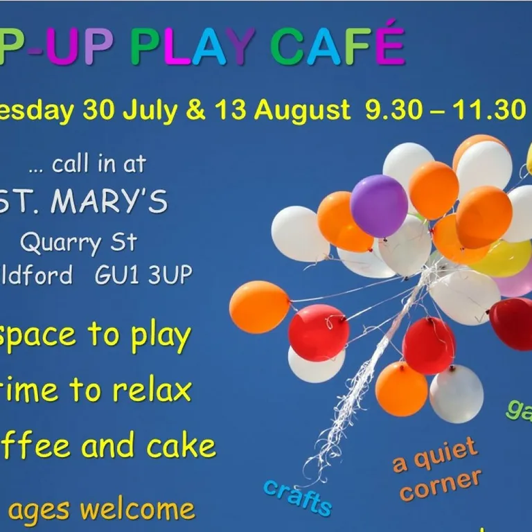 Pop-Up Play Cafe July 2025