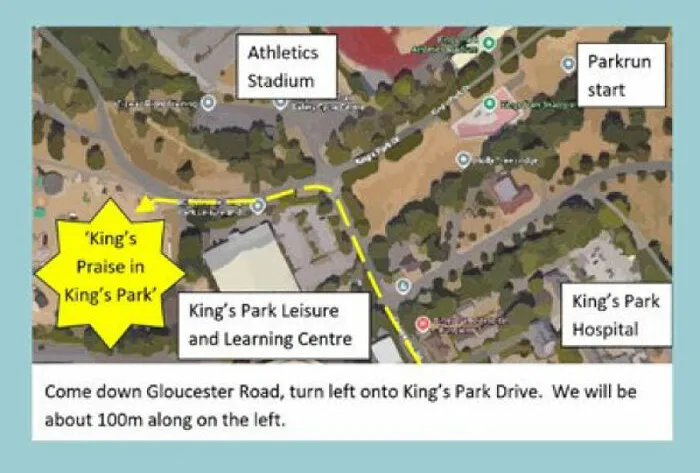 2025 08 09 – Kings Praise Map