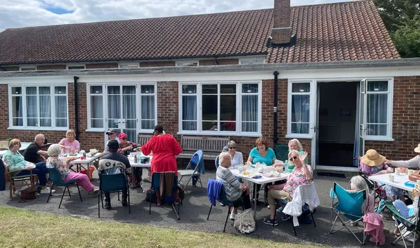 Family picnic attendees