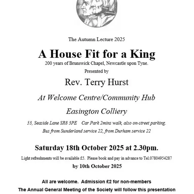 Methodist History Society 18.10.2025