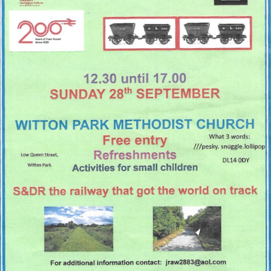 Railway Afternoon Poster Witton Park 28