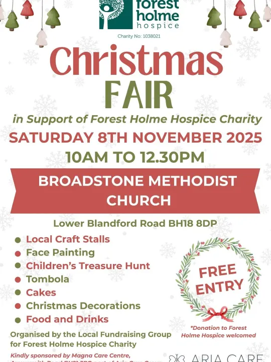 2025 11 08 &ndash; Bst Christmas Fair Poster