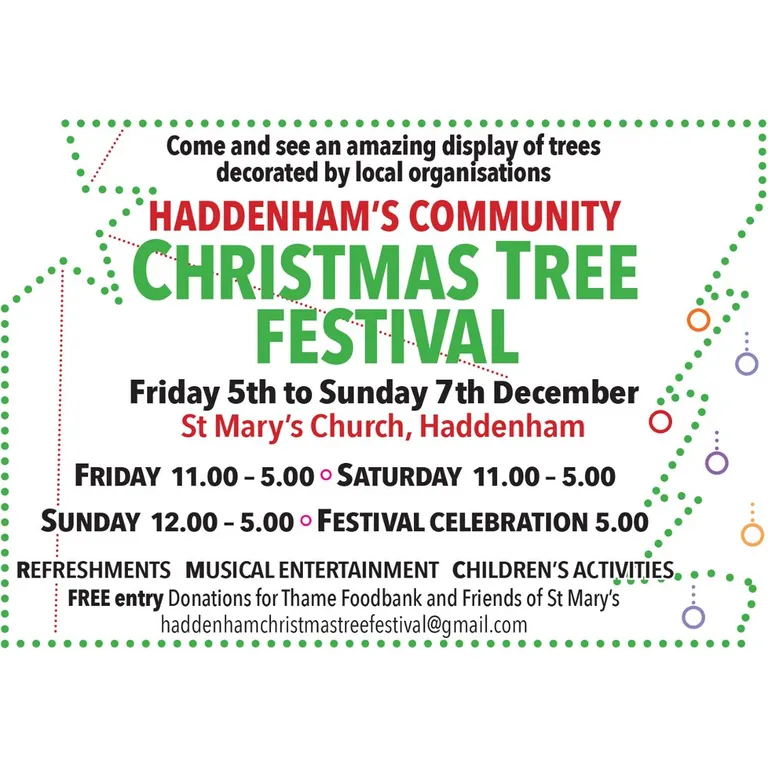 Xmas Tree Festival 2025 Poster
