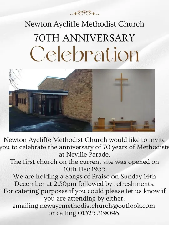 Newton Aycliffe 70th Anniversary