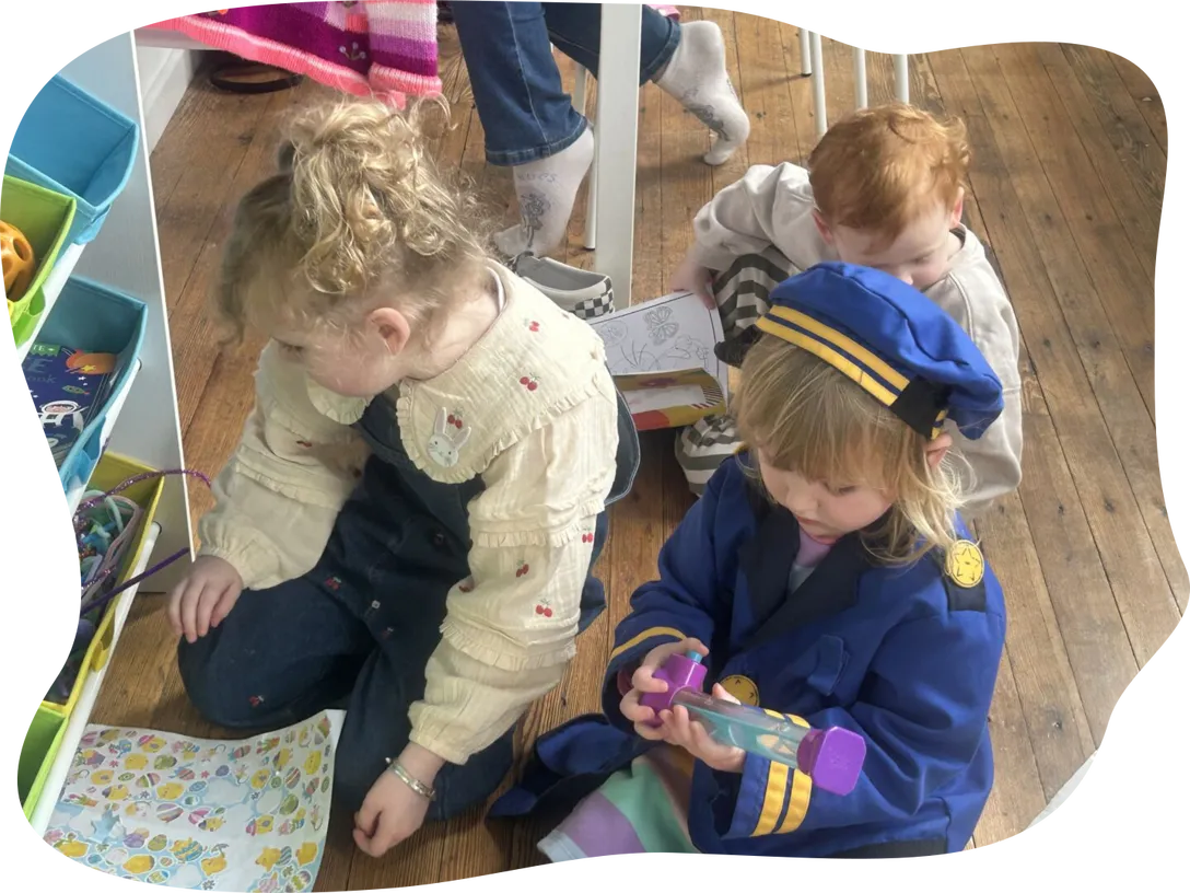 Toddler Playtime Room Scene