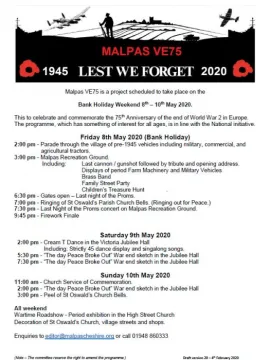 VE75 Draft Programme web