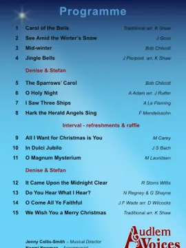AV Christmas 2019 Programme