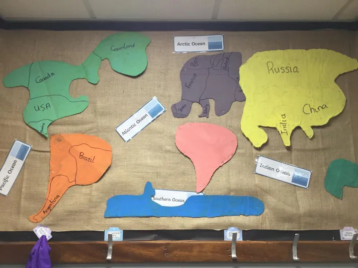 World Map Display