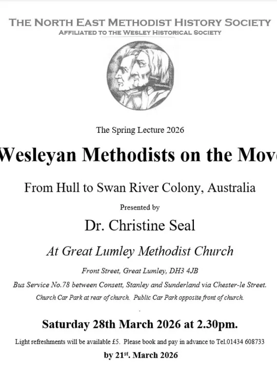 NE Methodist History Society 28.03.2026.2