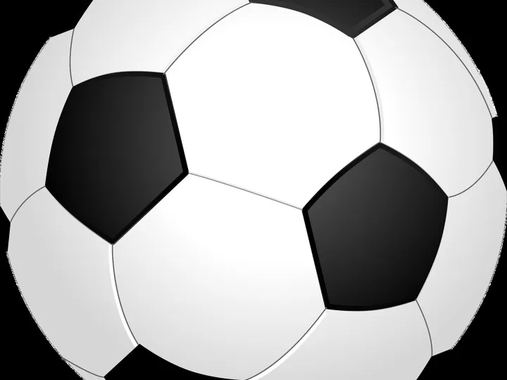Football, ball, sport, soccer, round, black and