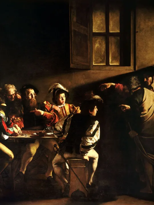 The_calling_of_saint_matthew-Caravaggo_-1599-1600-