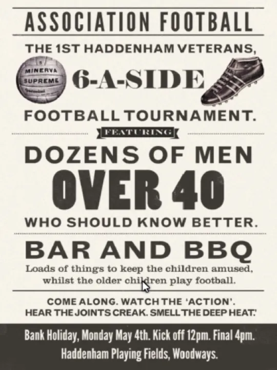 Football Poster_Veterans