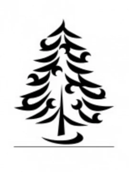 Logo christmas tree