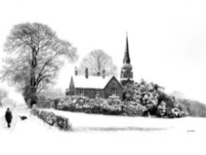 Henbury Society logo, pencil sketch