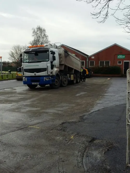 Playing Field – resurfacing work on car park