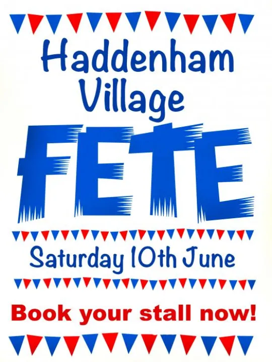 Haddm Village Fete &ndash; Stalls Poster