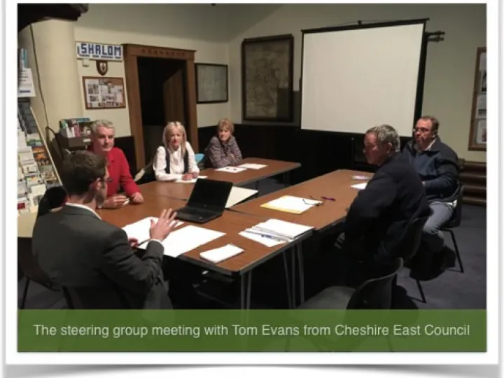 steering group and Tom Evans