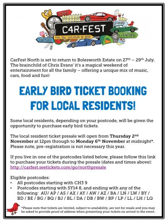 Pre-sale poster 2018 – Village News