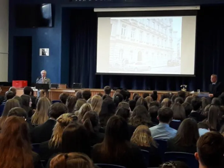 Tarporley High School &ndash; Holocaust Talk by Ernest Simon