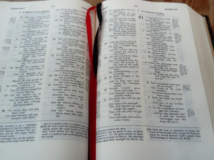 Bible – open