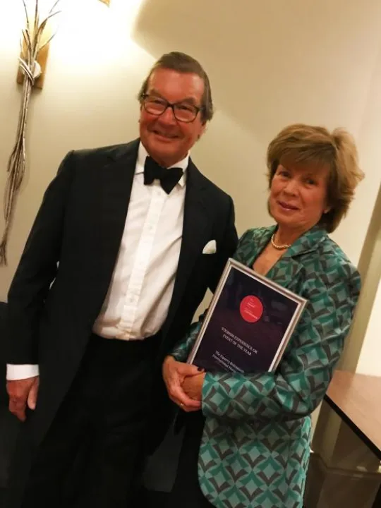 Mrs Diana Barbour and Mr Peter Bassett (1)