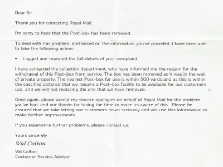 Royal Mail Letter_08Aug13
