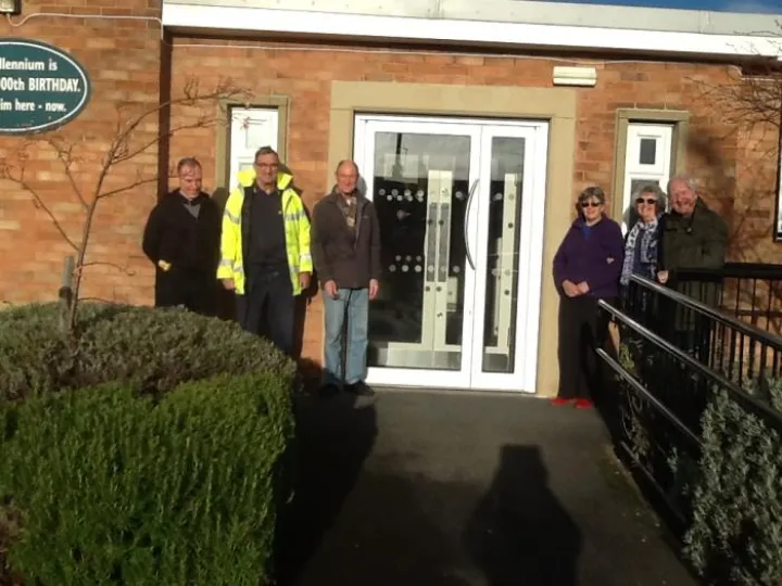 Standing proud new doors at Monk Bretton