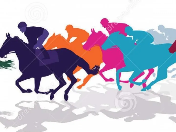http://www.dreamstime.com/royalty-free-stock-image-jockeys-racing-horses-colorful-silhouettes-against-white-image81964666