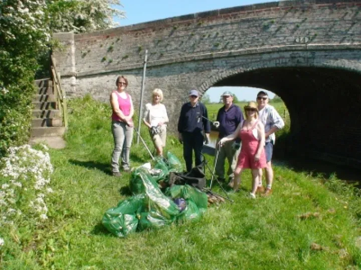 Canal Litter picking  June 2012