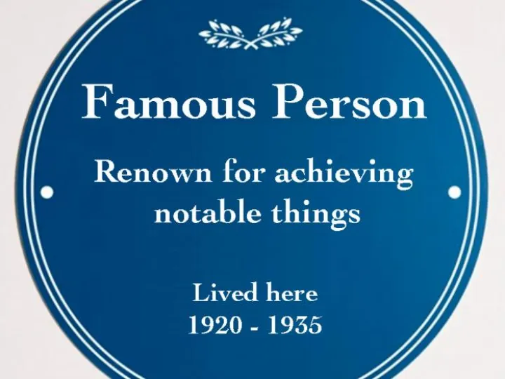 Blue Plaque Initiative