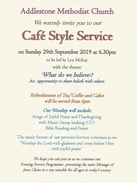 19-9 Cafe Style Service – new