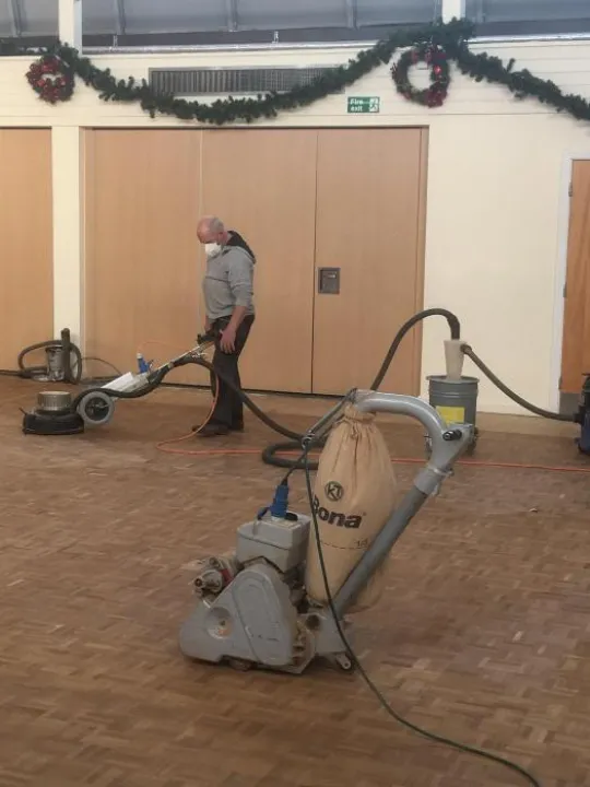 TCC renovating the Hall Floor
