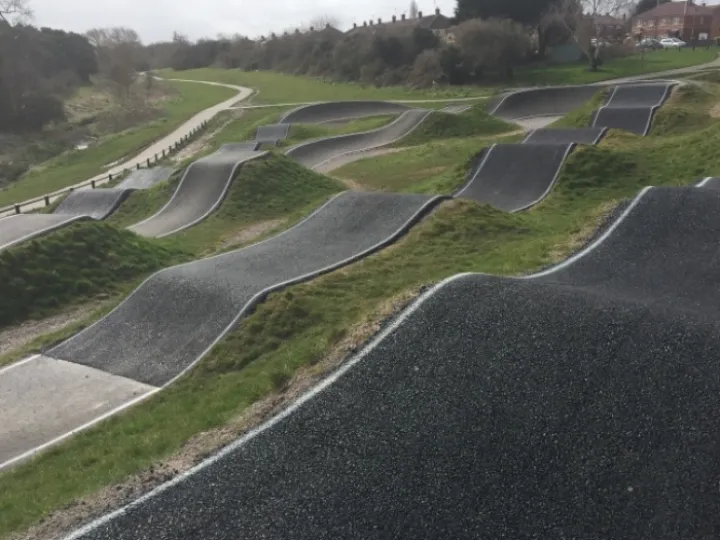 Ellesmere Port scooter track overview
