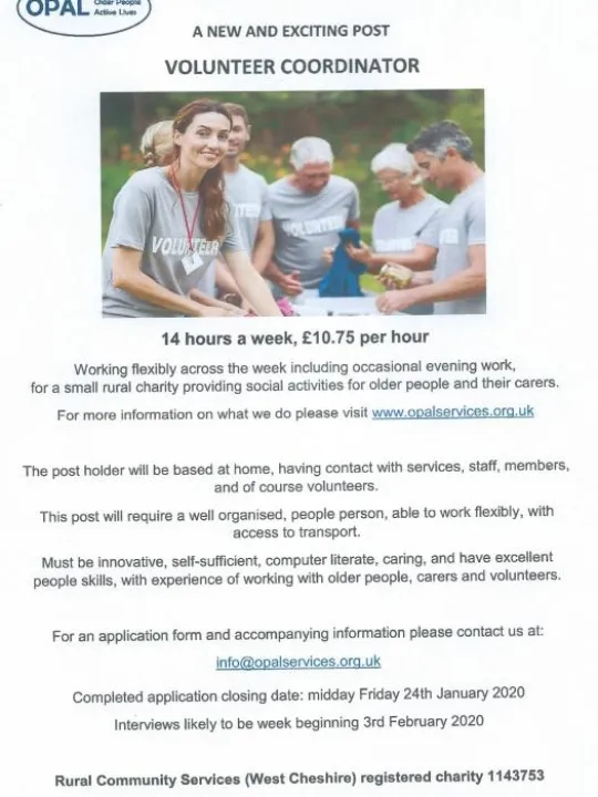 OPAL Clubs Volunteer Coordinator PhotoScan