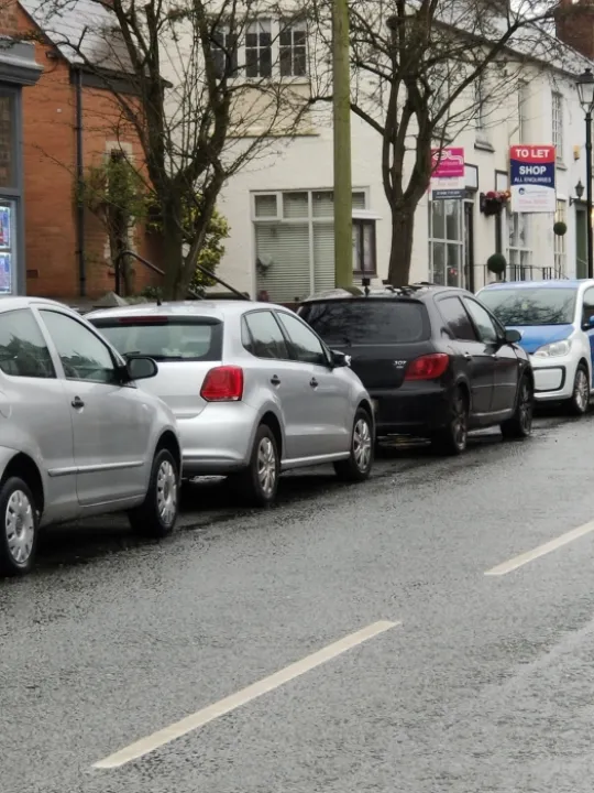 Car Parking on Tarvin High Street