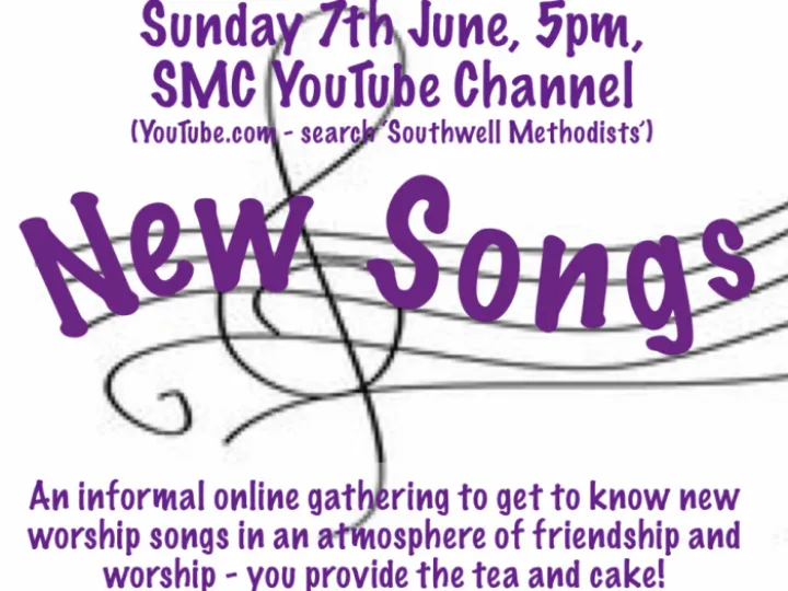 New Songs Cafe Flyer &ndash; June 2020