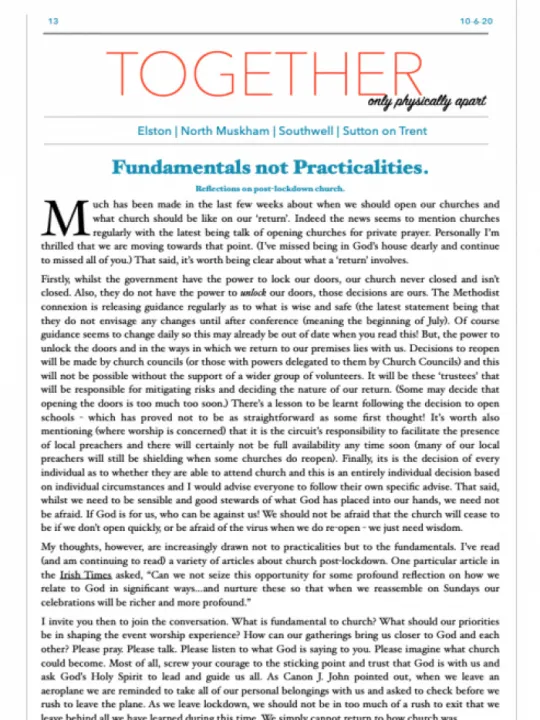 TOGETHER – 10-6-20 Preview