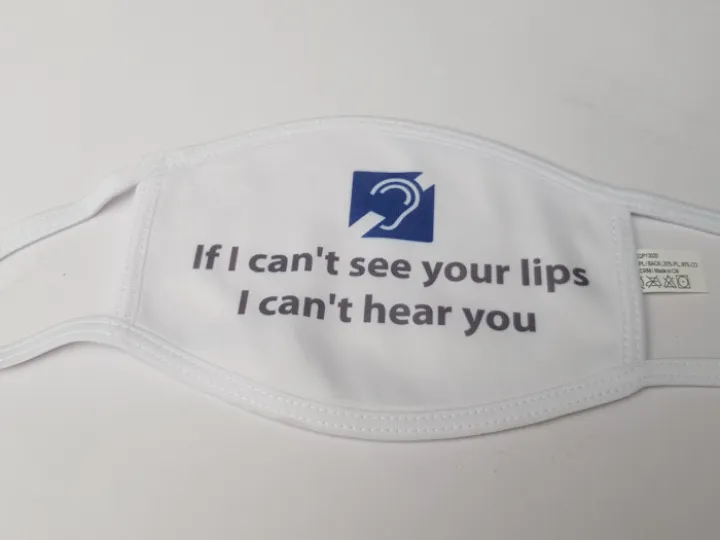 Face mask from Audlem Printers