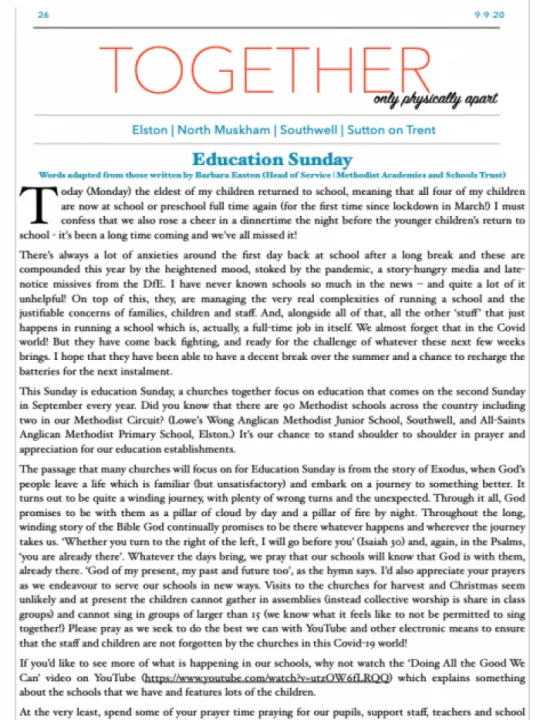 TOGETHER 26 &ndash; 9-9-20 = Preview