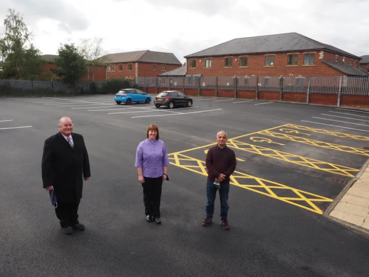 Staincross Car Park Dedication