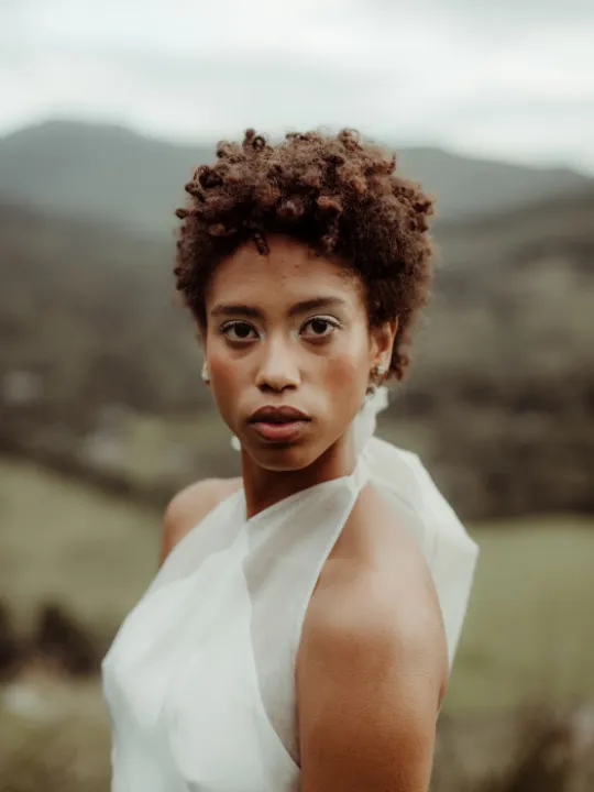 Farfalla halter top panels chic P