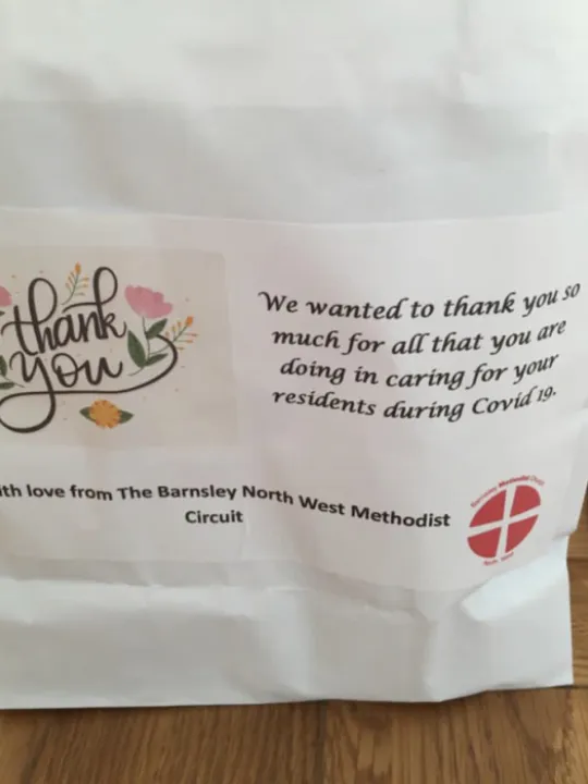 North West Gift Bags label